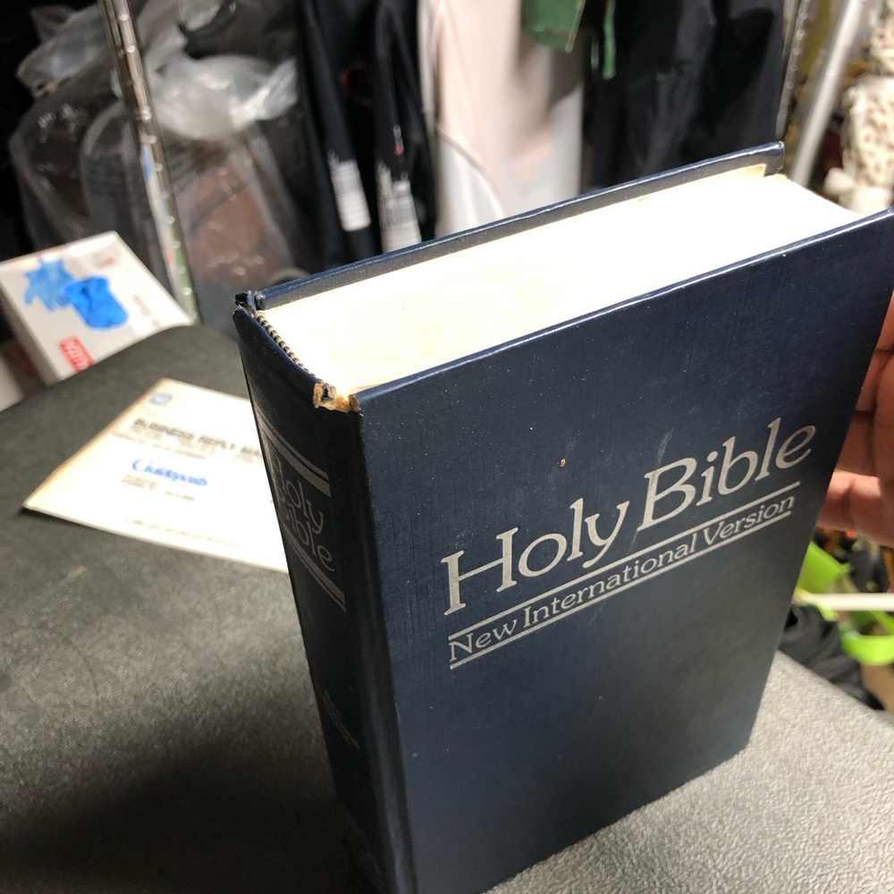 Holy Bible New International Version - Navy Hardcover